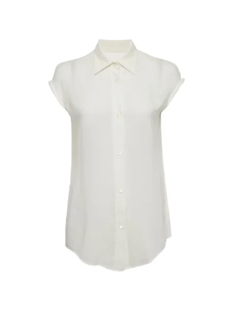 Maison Martin Margiela Pre-Owned sleeveless button-down blouse