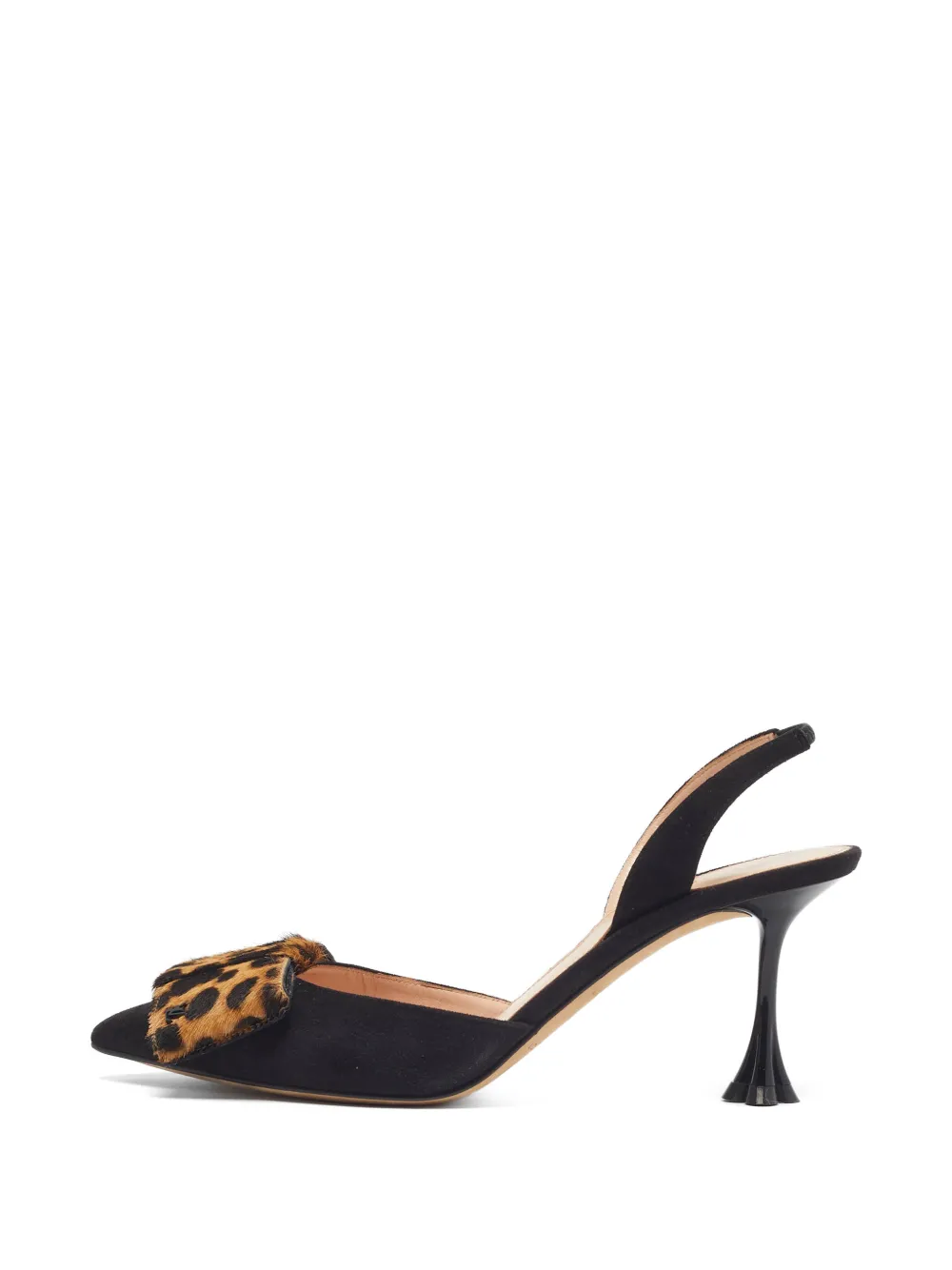 Louis Vuitton Pre-Owned escarpins Blossom en cuir façon poulain - Noir Louis Vuitton Pre-Owned escarpins Blossom en cuir façon poulain - Noir