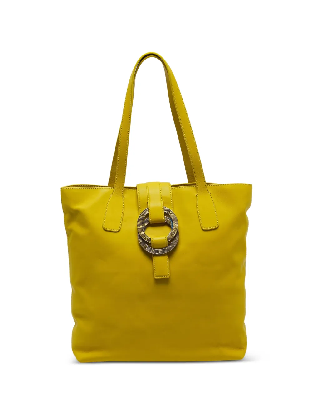 Bvlgari Pre-Owned sac à main Chandra à rabat - Jaune