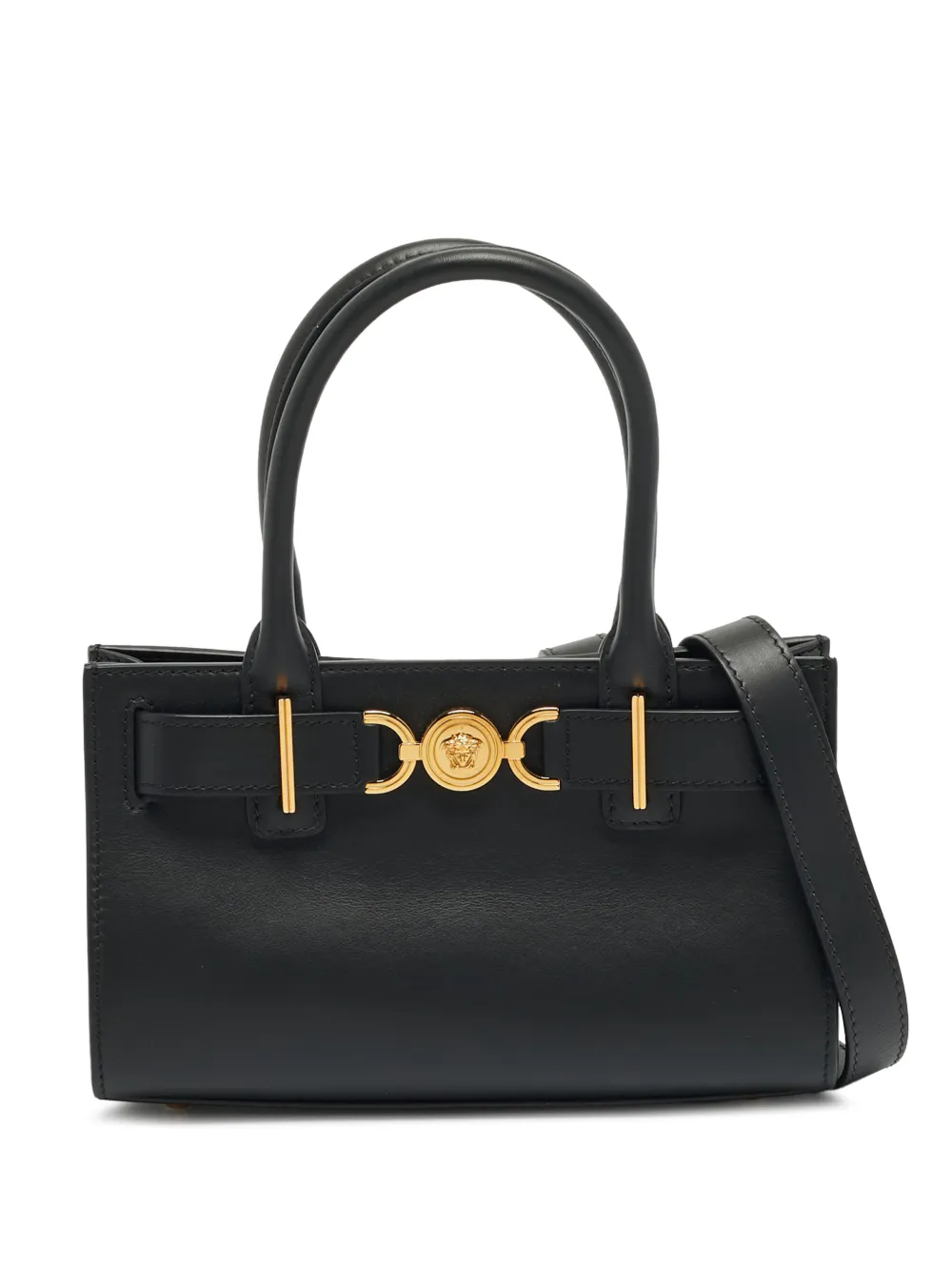 Versace Pre-Owned sac à main Medusa'95 en satin - Noir Versace Pre-Owned sac à main Medusa'95 en satin - Noir