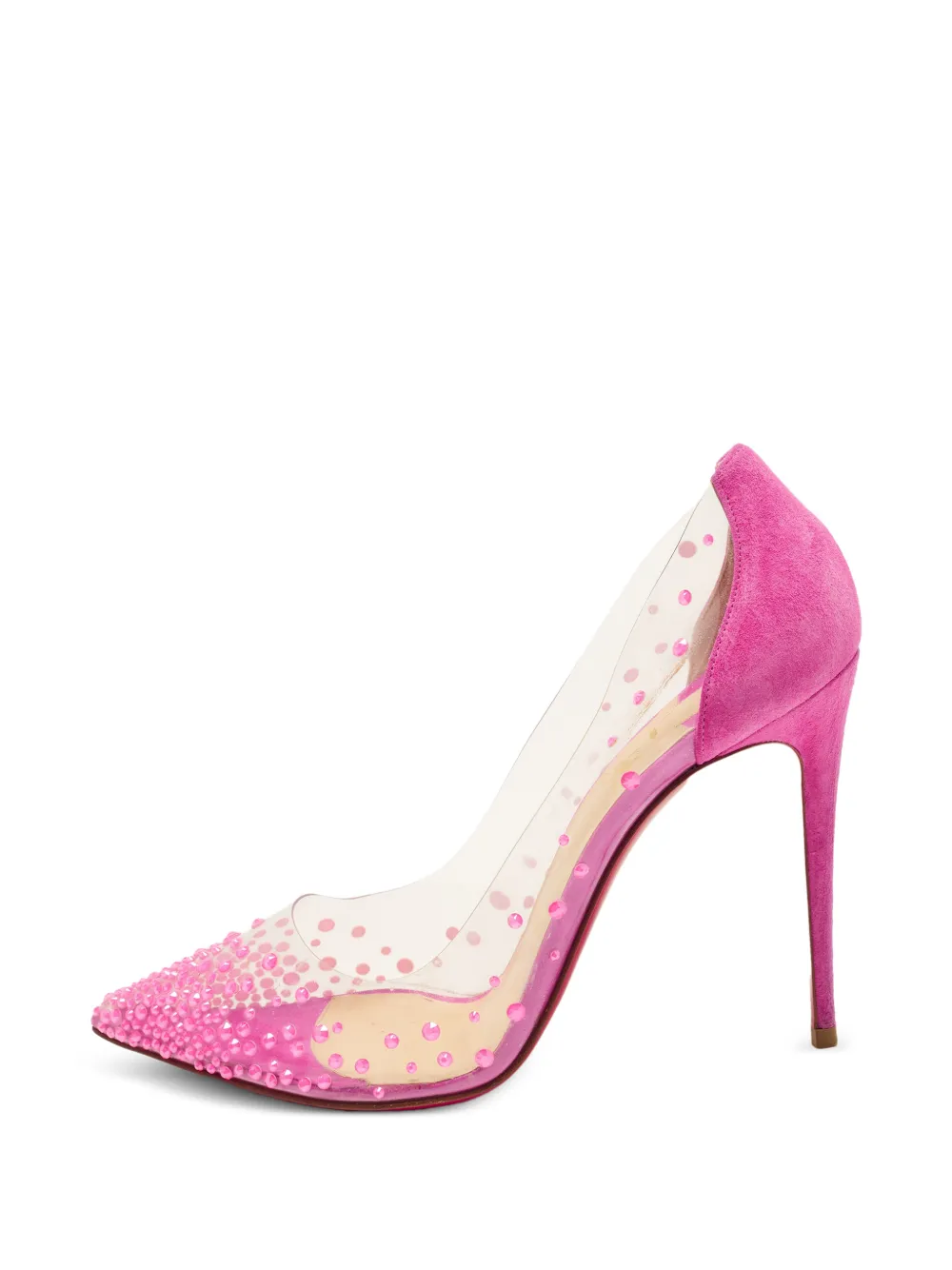 Christian Louboutin Pre-Owned Pumps mit Kristallen - Rosa