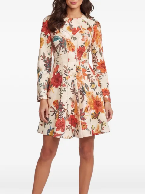 ZIMMERMANN vestido corto con estampado floral