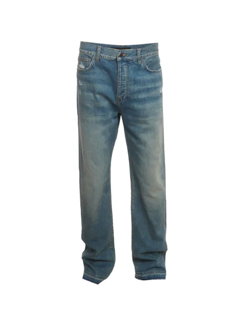 AMIRI release-hem straight-leg jeans