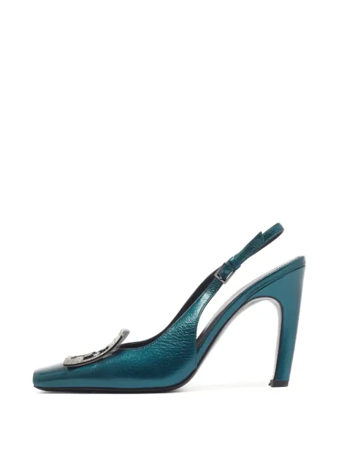 Tory Burch Pave slingback pumps
