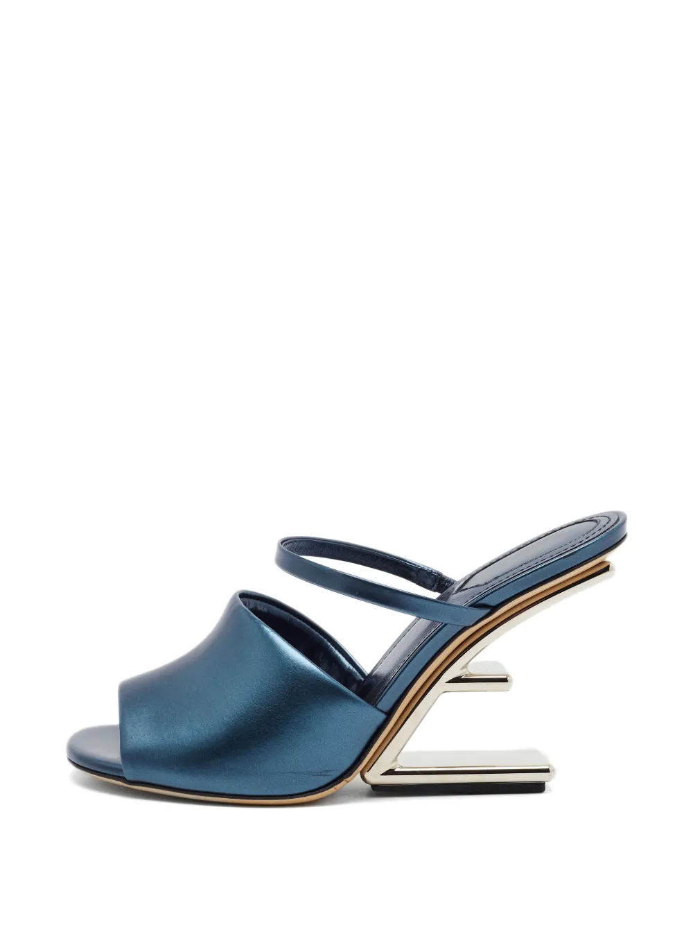 Fendi Pre-Owned First heeled sandals - Blu