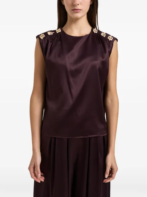 Danamé Nerina gold-tone hardware gathered top