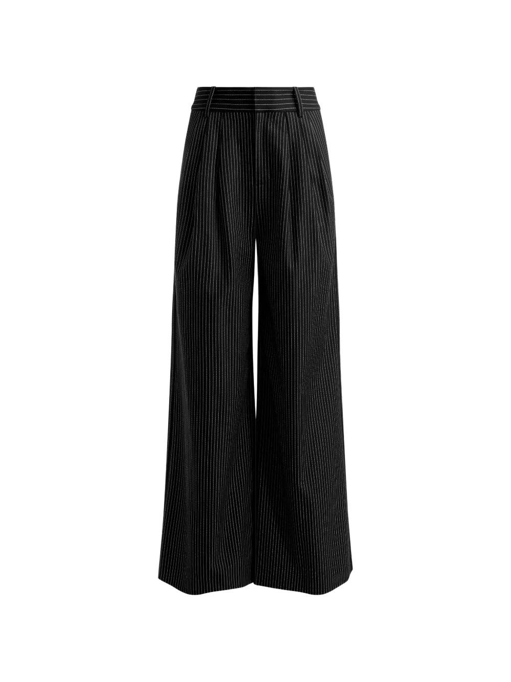 alice + olivia Kennedy pinstripe pleated trousers