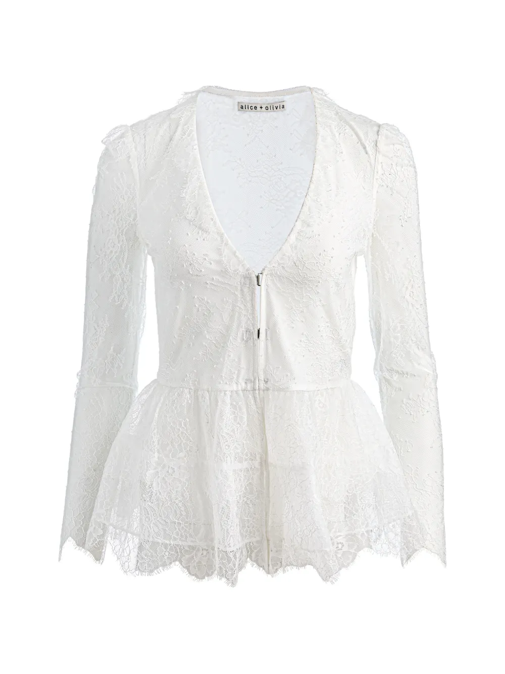 alice + olivia Top Xavier - Bianco