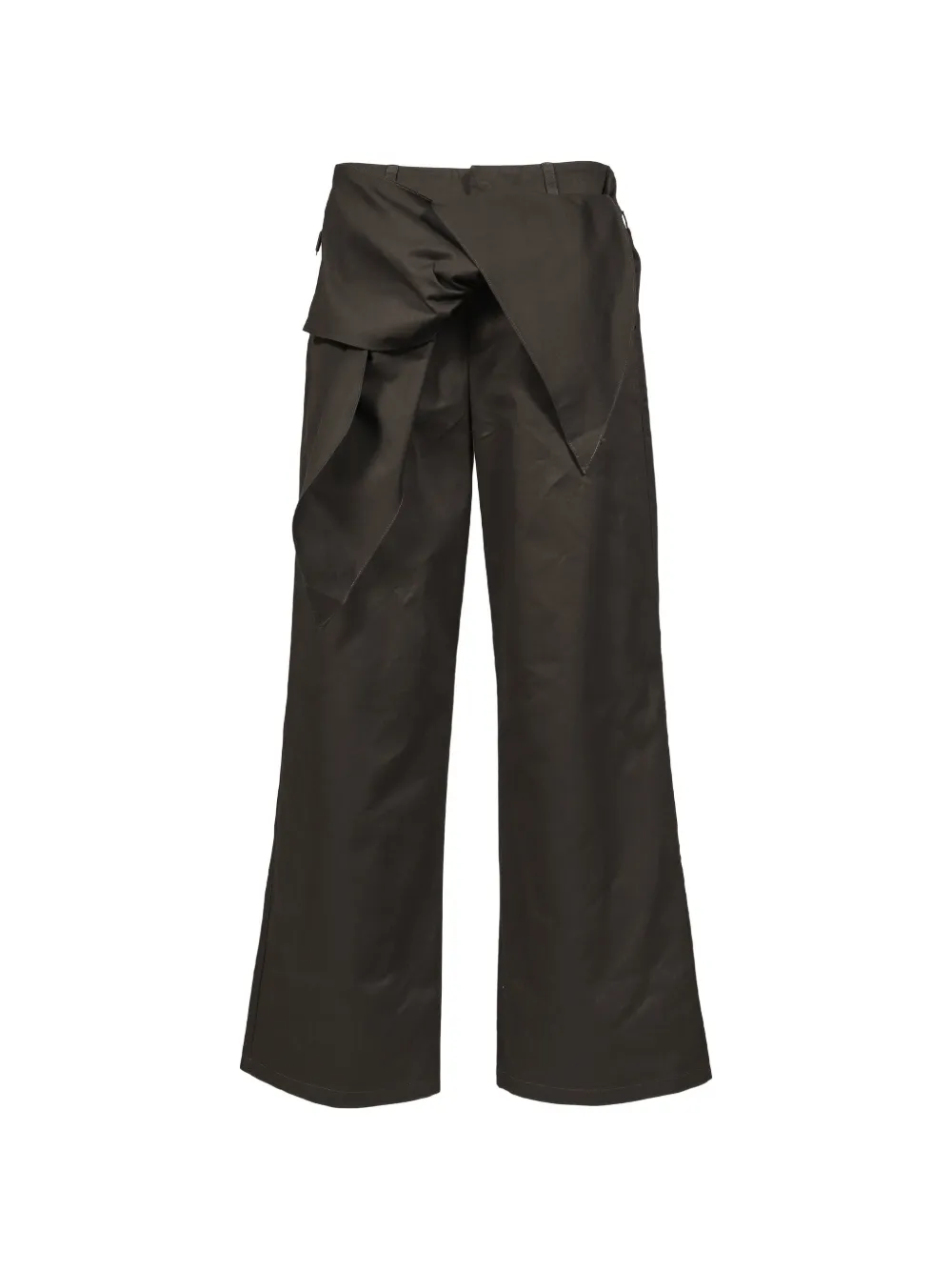 HELIOT EMIL Soneme draped-front trousers
