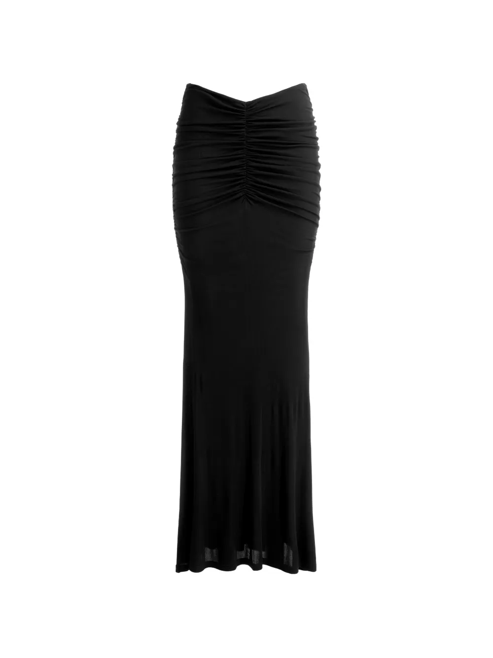 alice + olivia Gonna lunga Shannon con ruches - Nero