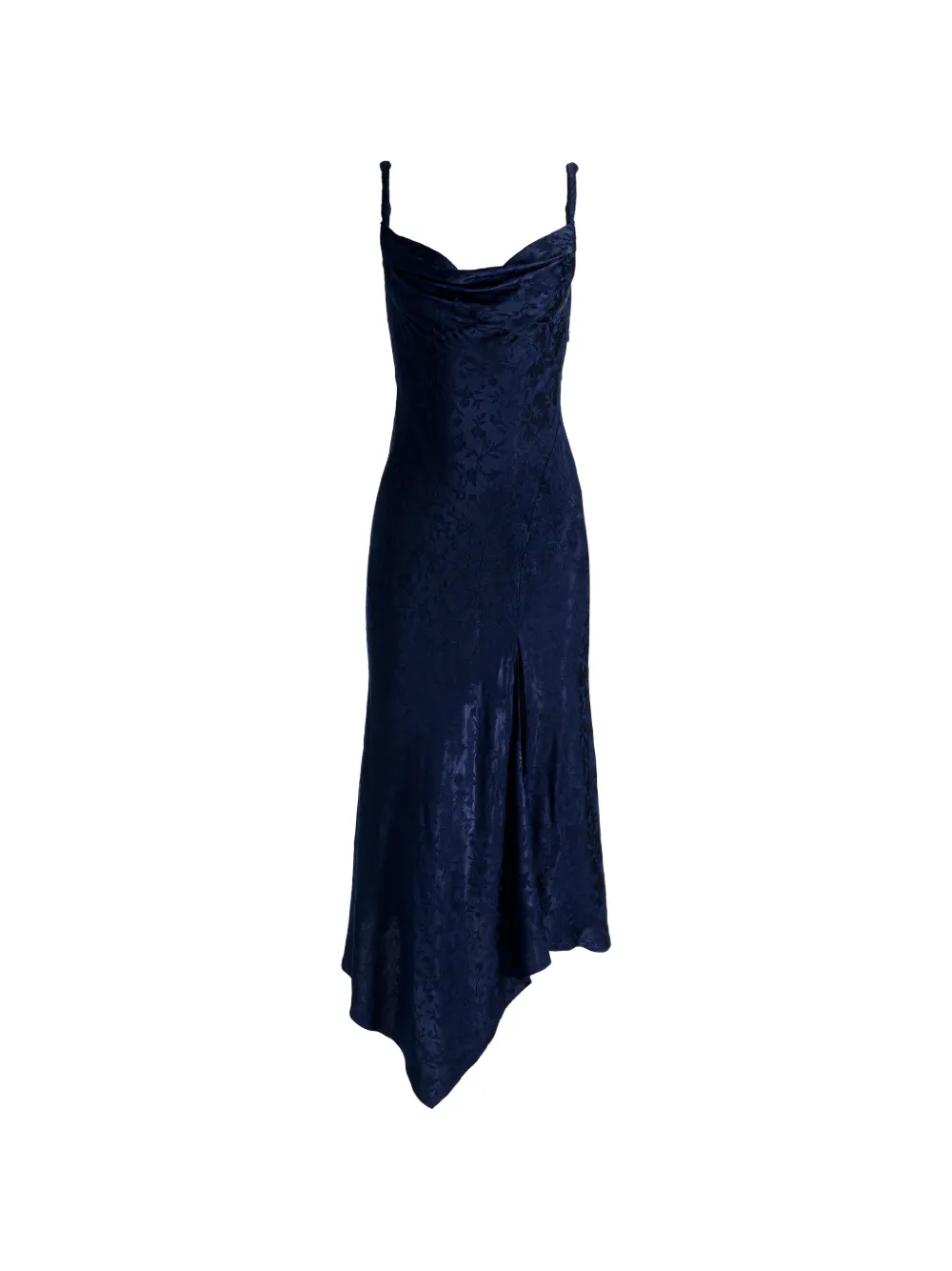 alice + olivia Monique cowl-neck midi dress