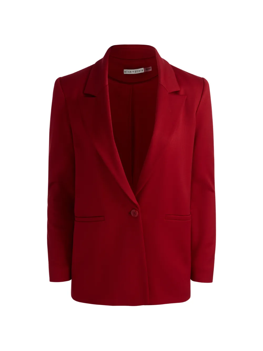alice + olivia Denny notch-collar blazer