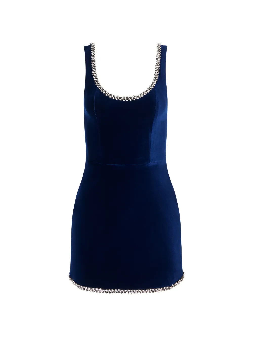 alice + olivia Charlotte crystal-embellished mini dress