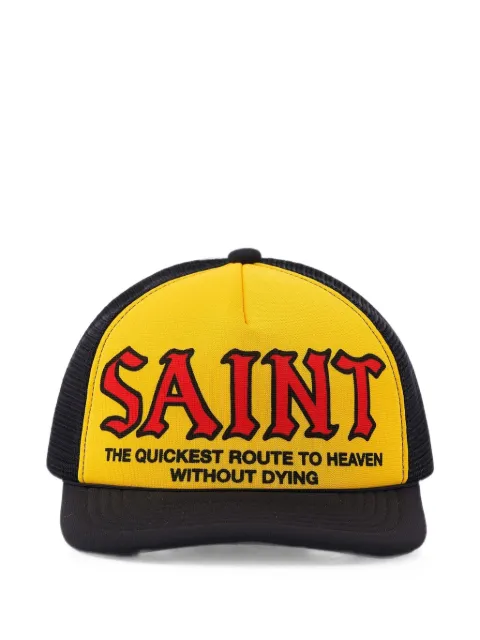 SAINT MXXXXXX logo-print baseball cap