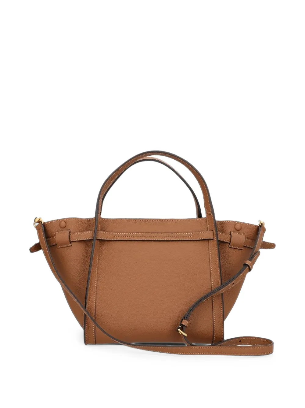 Tod's Kleine T Signature leren shopper Bruin