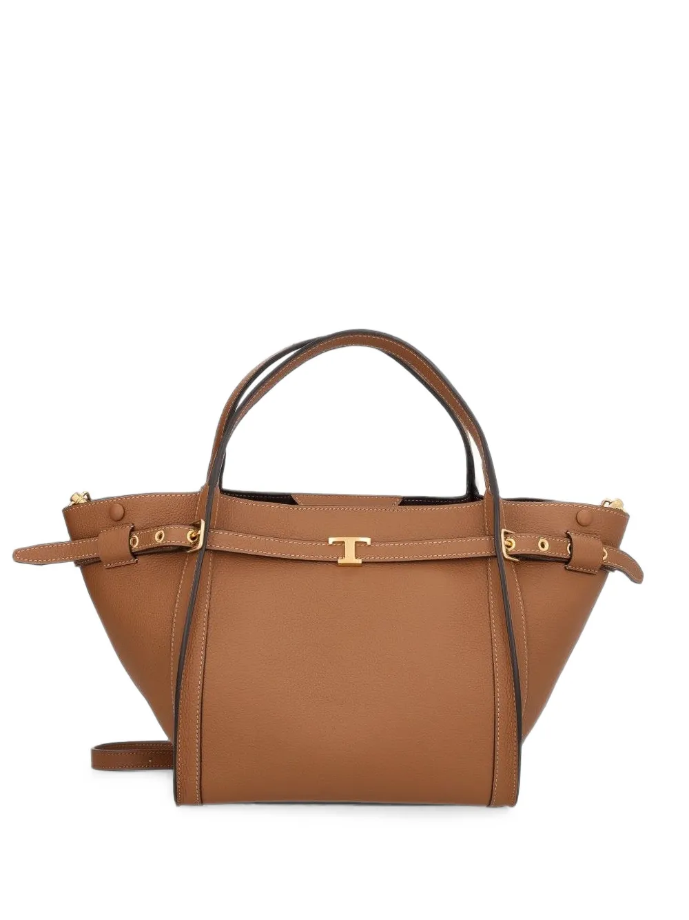 Tod's T Signature shopping bag in leather small