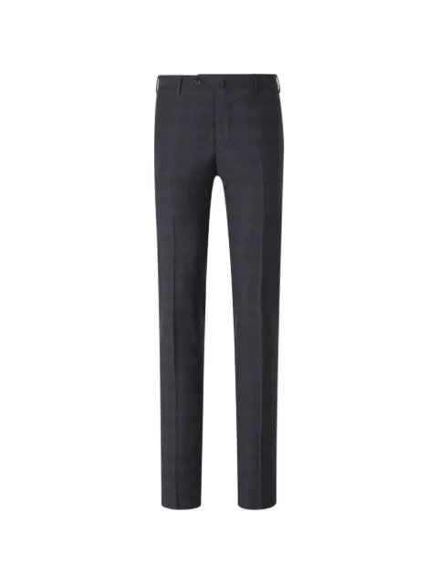 PT Torino checked slim-fit trousers