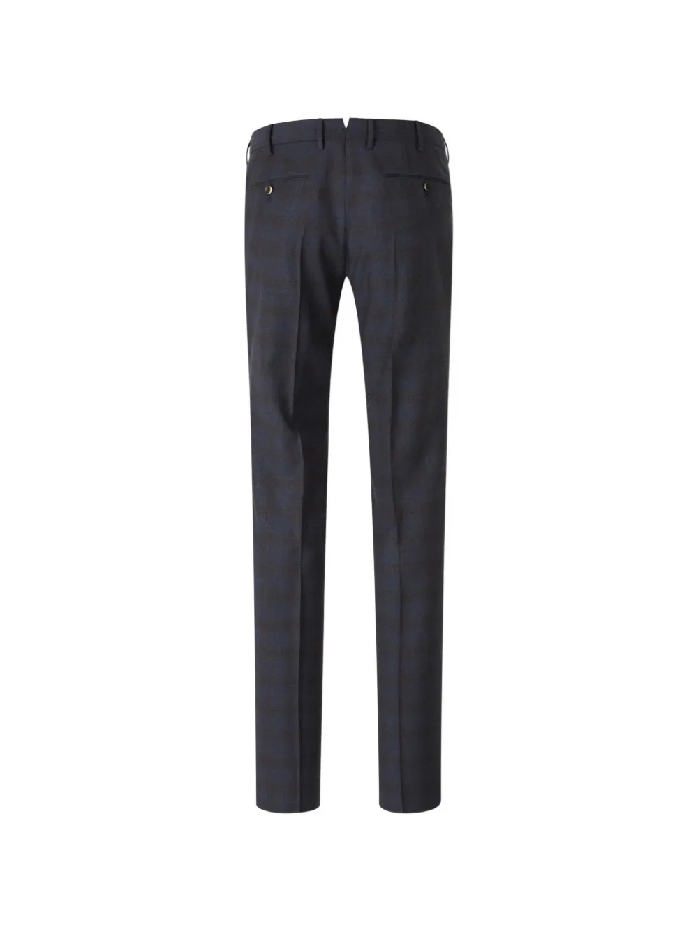 PT Torino Geruite broek Blauw