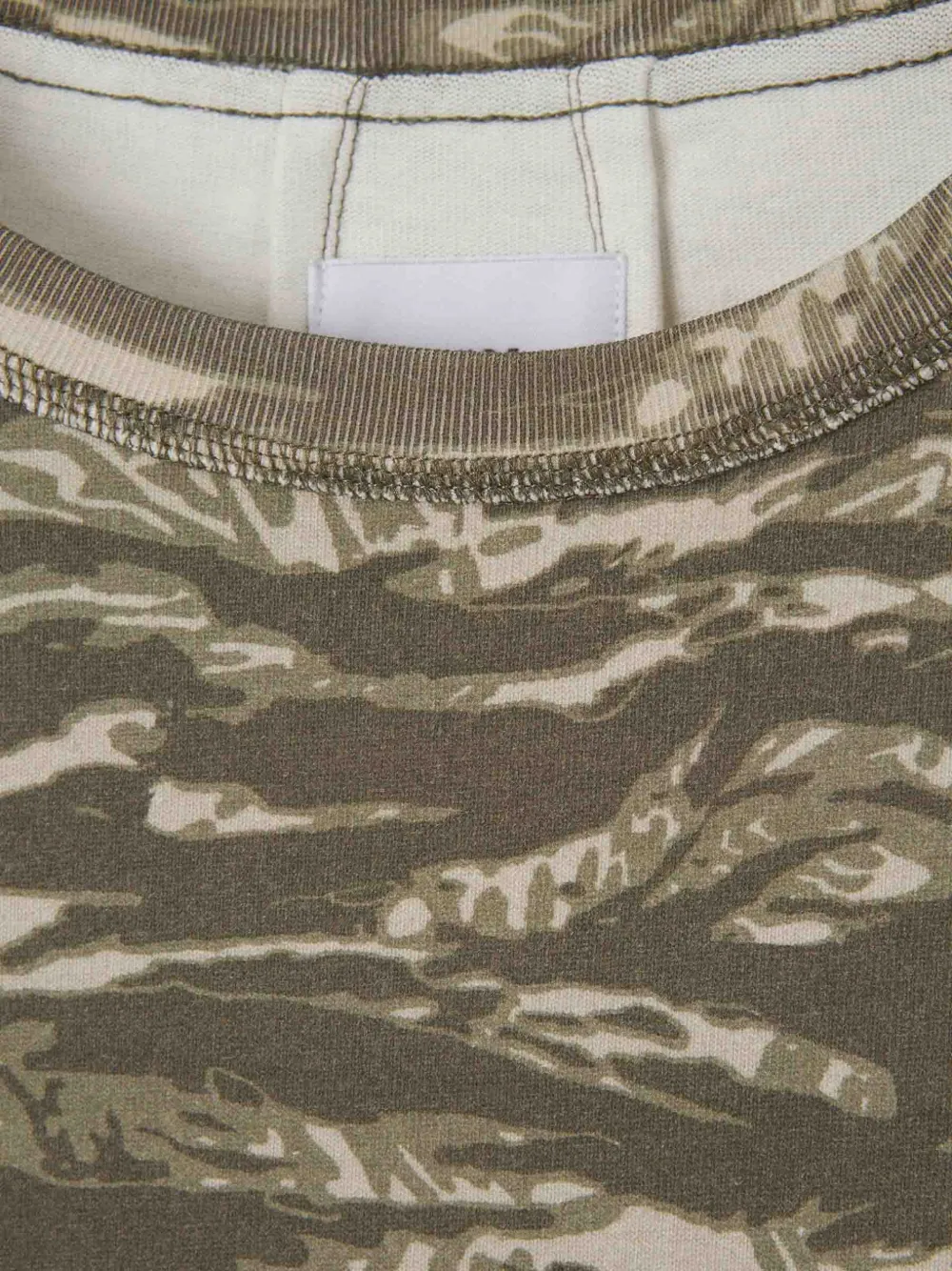 RHUDE Tiger camouflage-print T-shirt - Verde