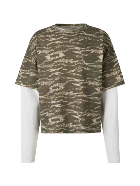 RHUDE Tiger camouflage-print T-shirt