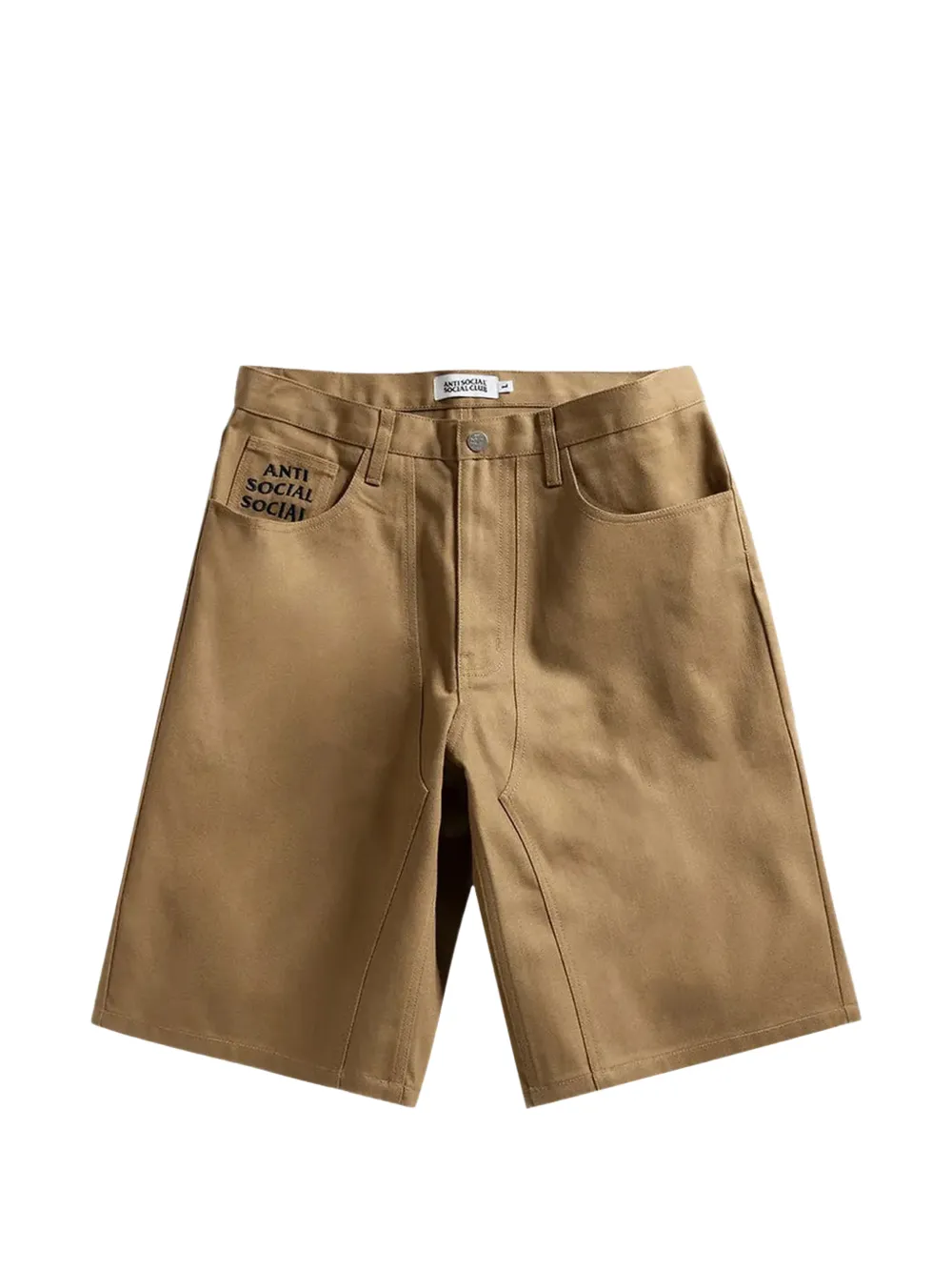 Anti Social Social Club short carpenter - Tons neutres