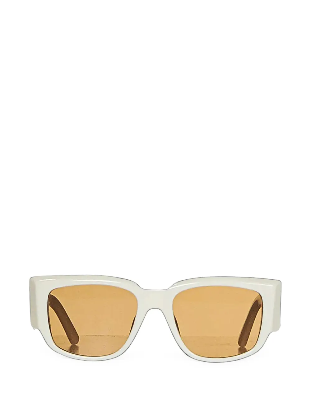 Palm Angels Laguna rectangle-frame sunglasses - Bianco