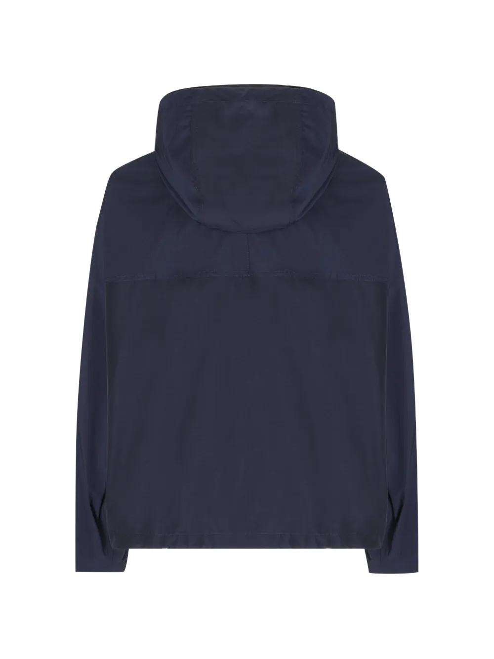 LOEWE Jack met leren afwerking en capuchon Blauw