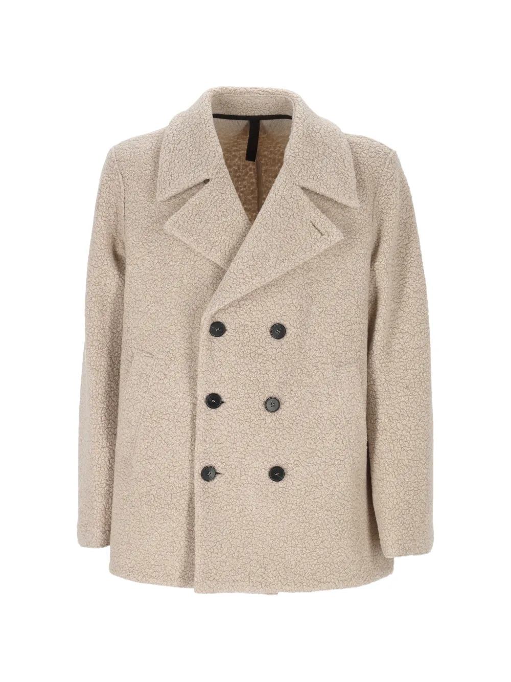 Harris Wharf London double-breasted bouclé coat - Toni neutri