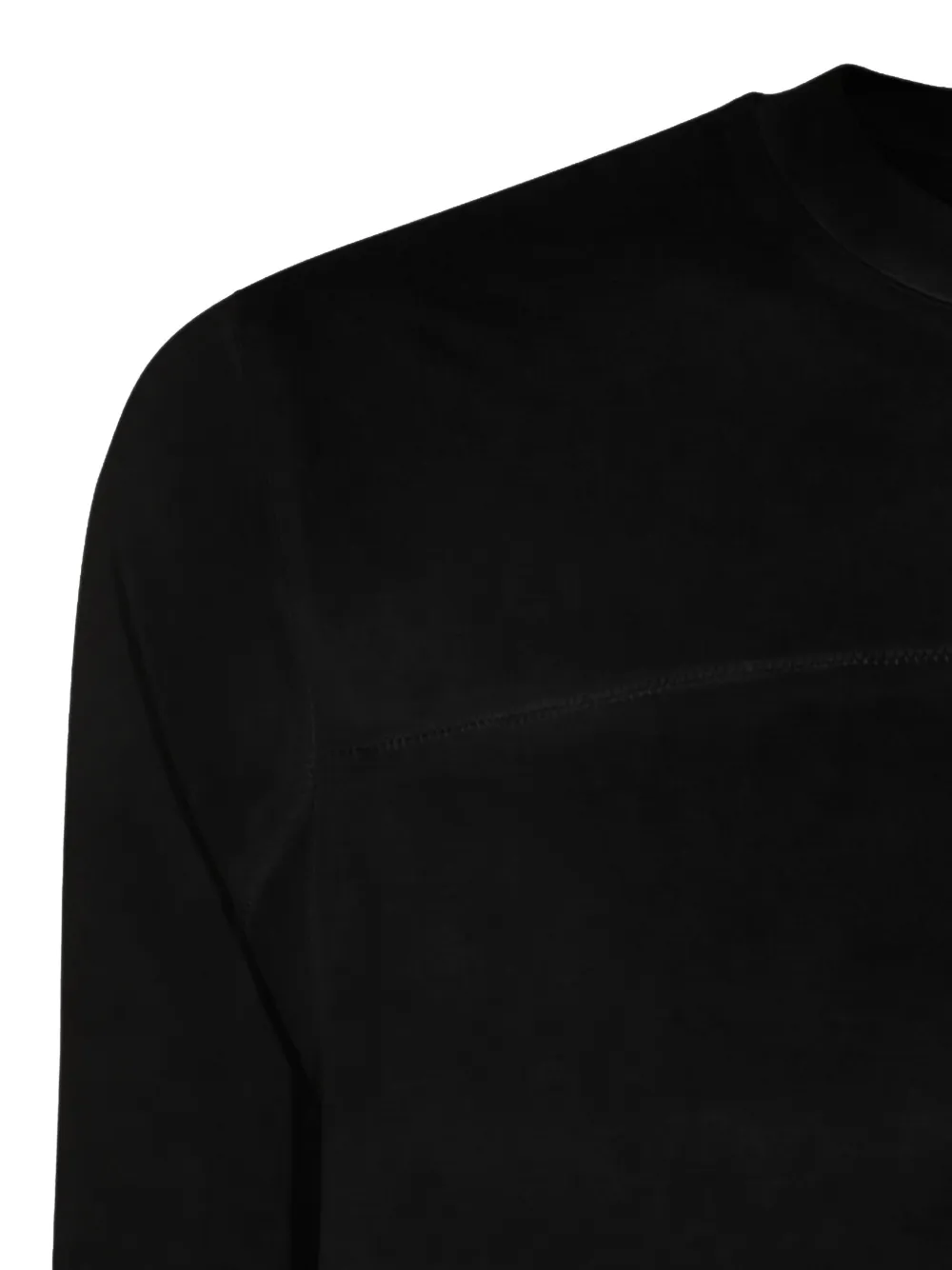 Thom Krom T-shirt met zoom-detail Zwart