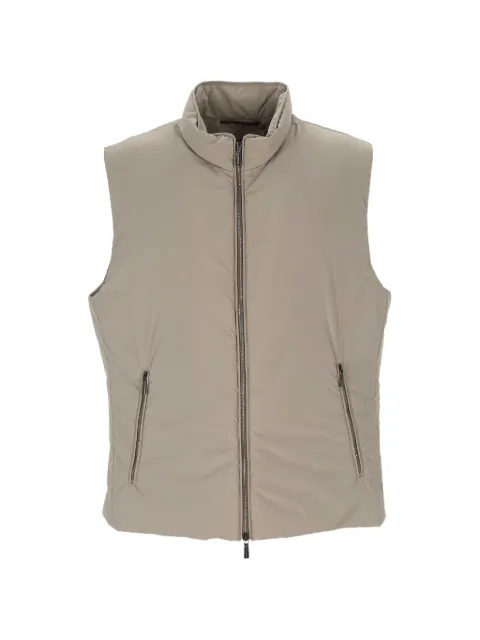 Moorer high-neck gilet