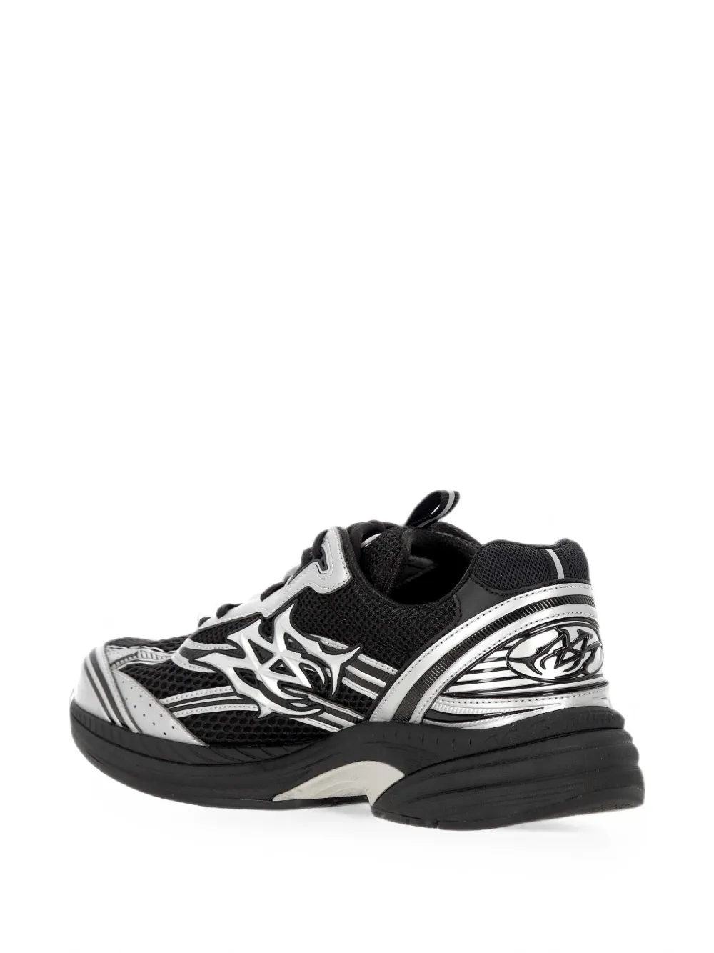 AMIRI metallic M-tech sneakers Zwart