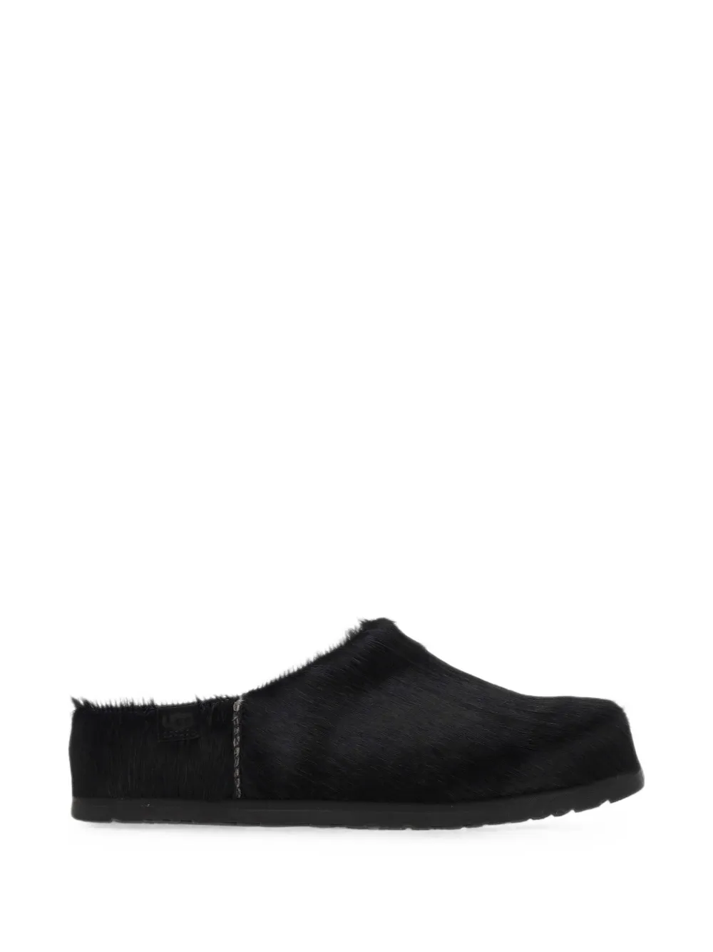 Ugg Otzo Calf-hair Backless Mules In Black
