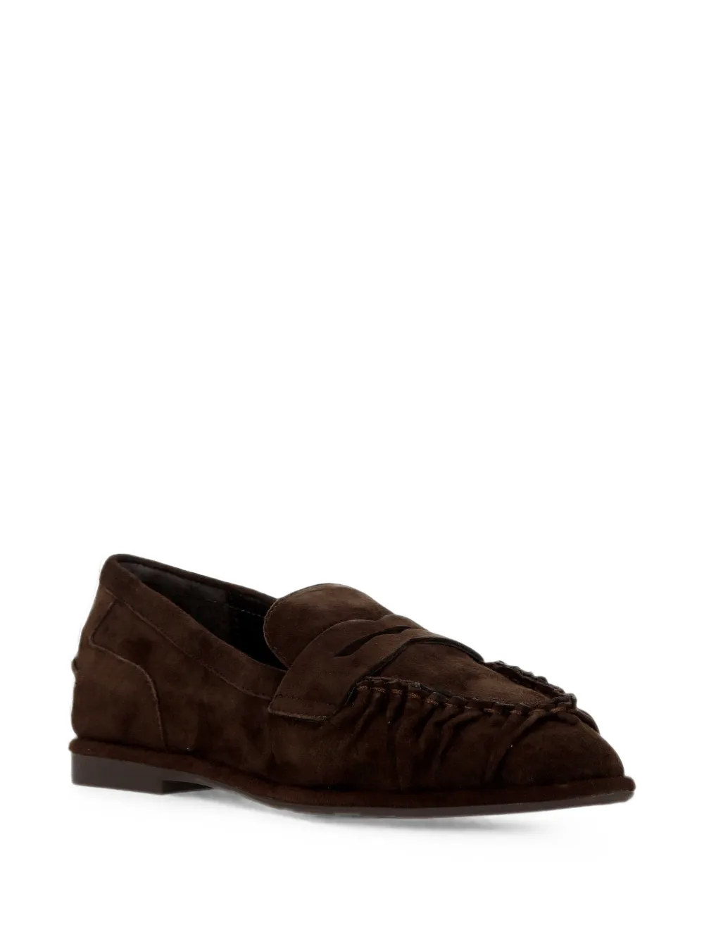 Ash Babe ruched penny loafers Bruin