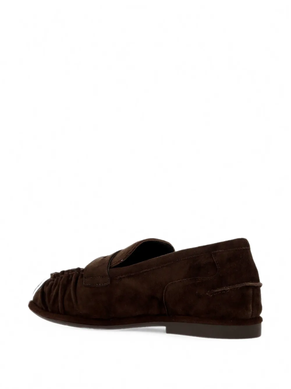 Ash Babe ruched penny loafers Bruin