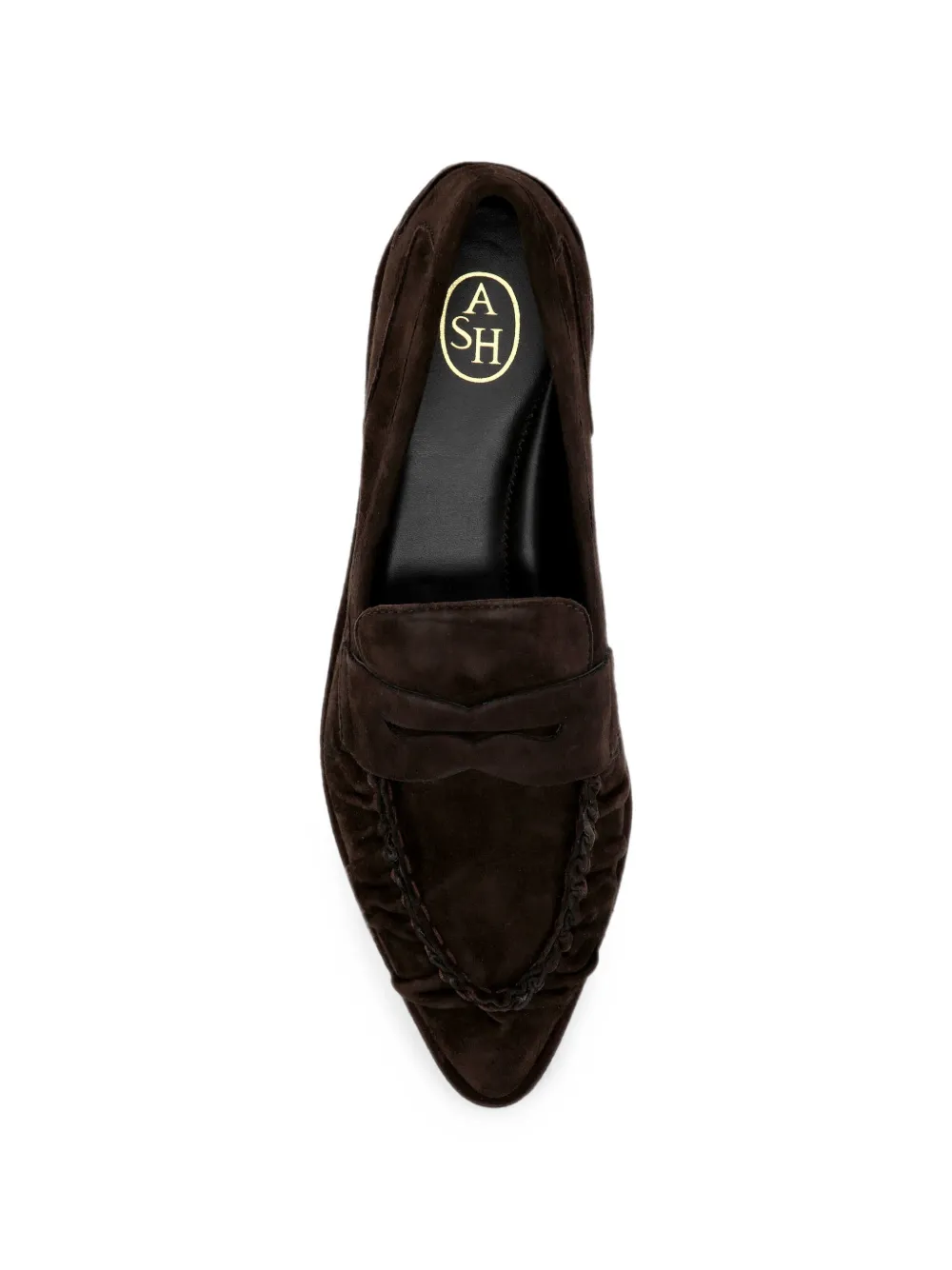 Ash Babe ruched penny loafers Bruin