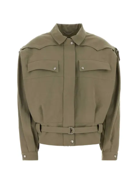 Magda Butrym belted military jacket