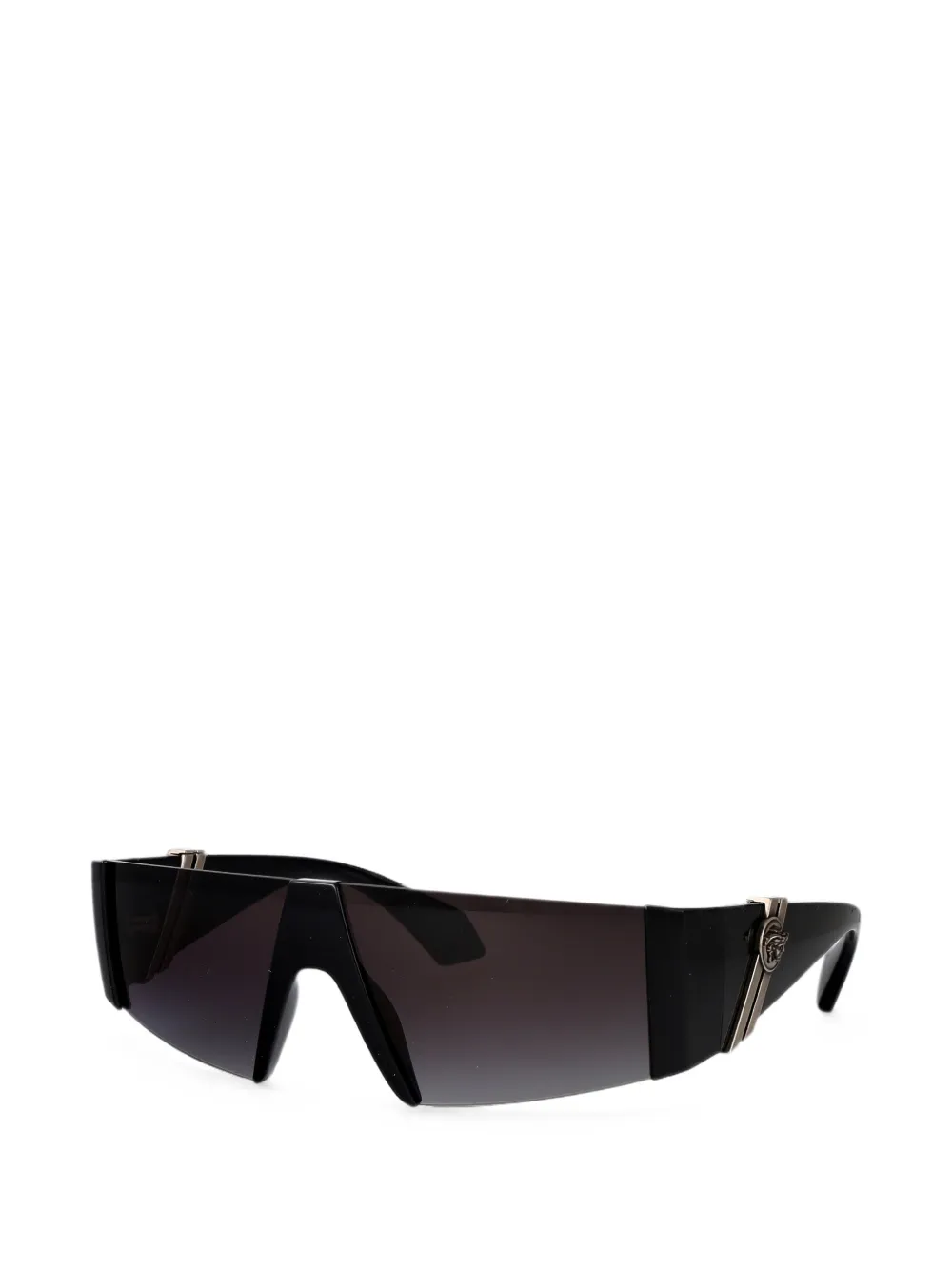 Versace Eyewear Medusa Mask zonnebril met geometrisch montuur Zwart