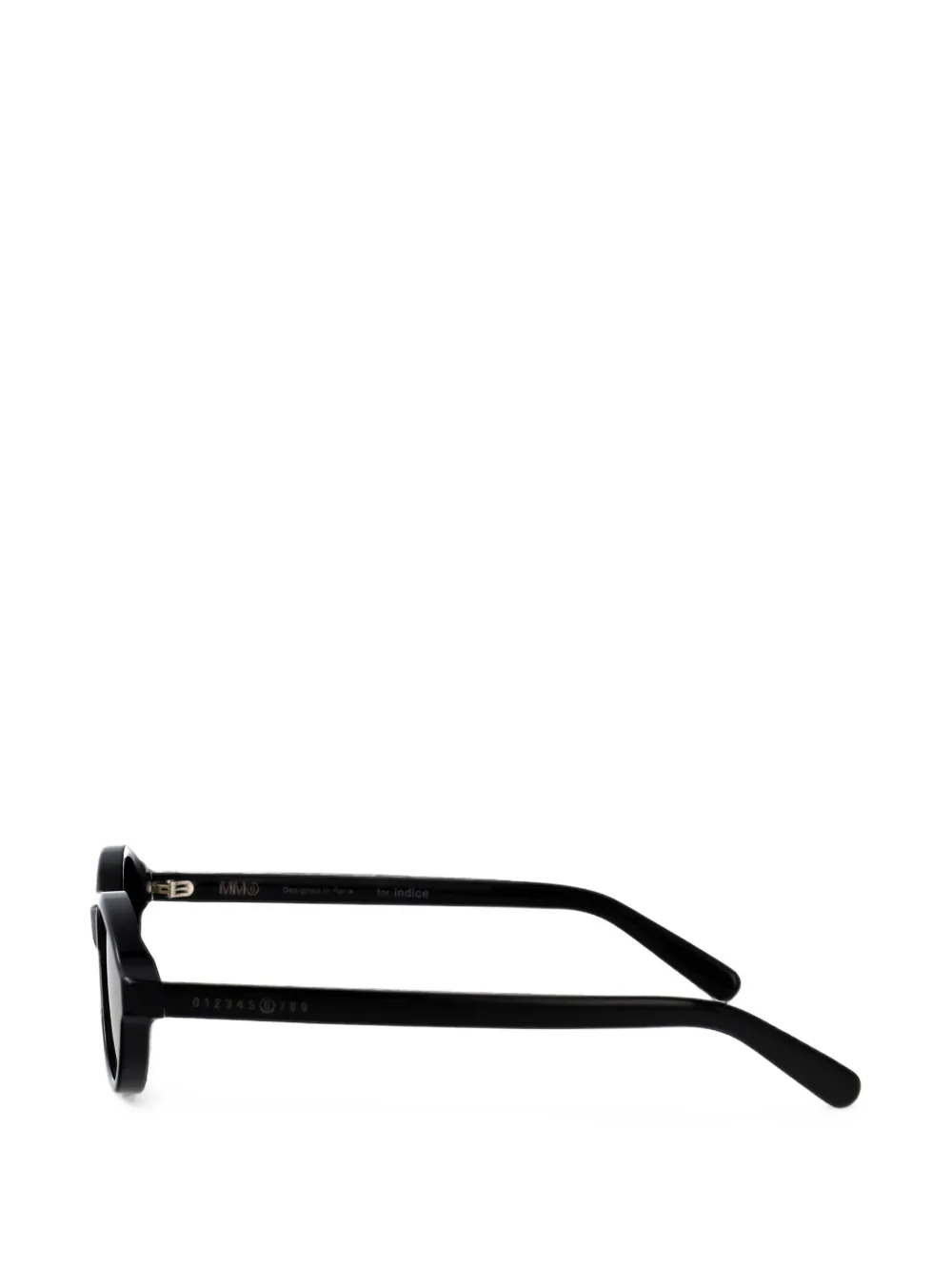 MM6 Maison Margiela Low-profile zonnebril Zwart