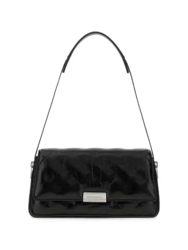 Alexander Wang Siren Medium Flap Bag in Black