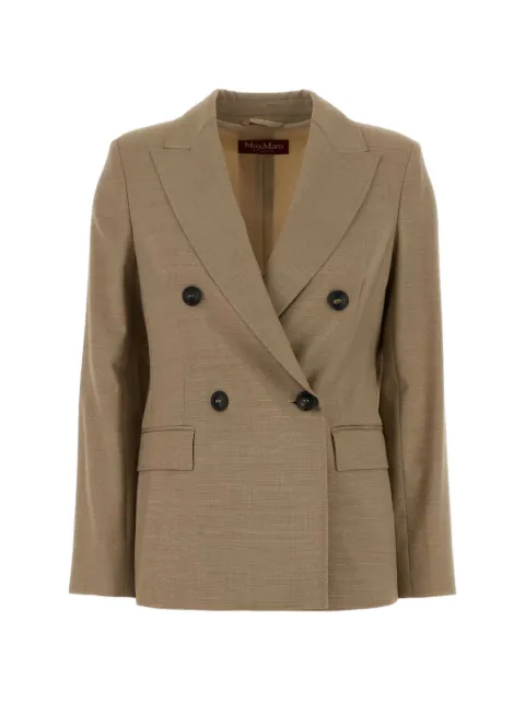 Max Mara blazer à boutonnière croisée