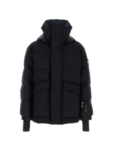 Giorgio Armani quilted hooded ski jacket