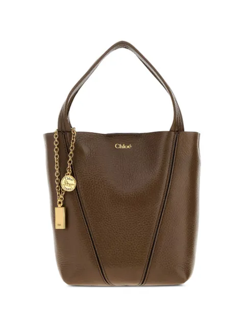 Chloé Spin leather tote bag