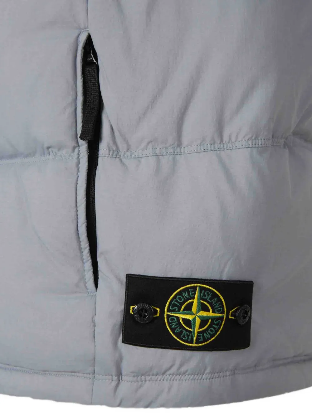 Stone Island Bodywarmer met logopatch Blauw