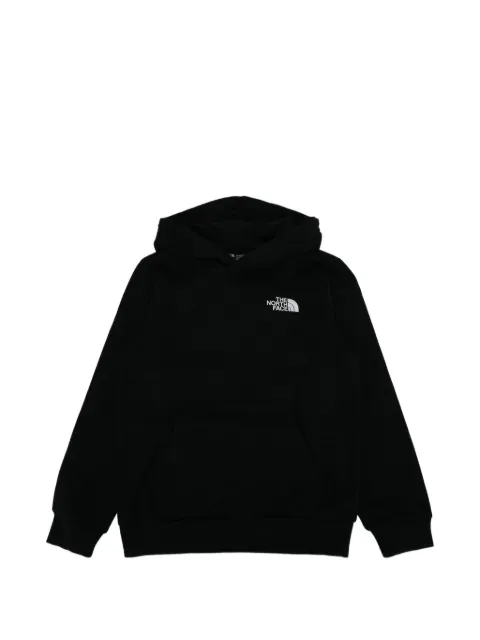 The North Face Kids Evolution Box logo-print hoodie