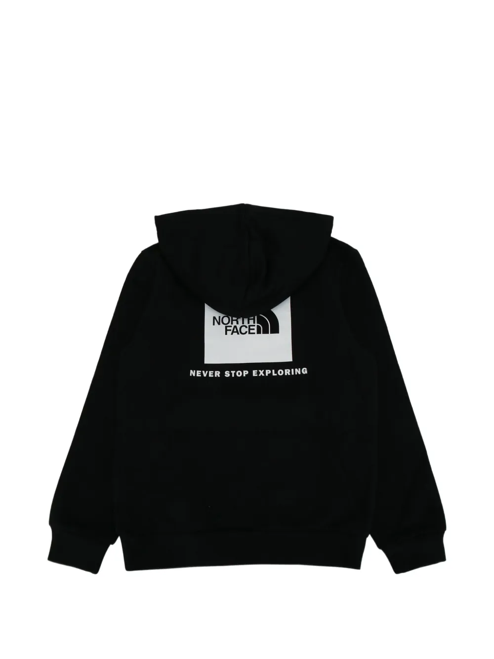 The North Face Kids Evolution Box hoodie met logo-print Zwart