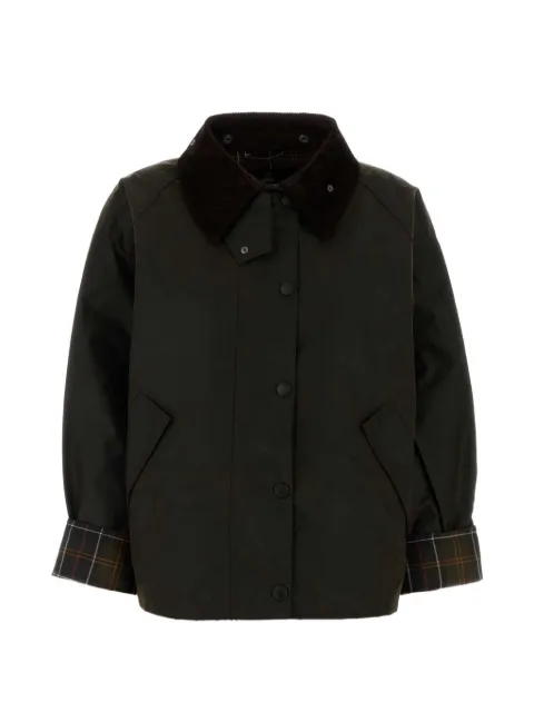 Barbour Transport cotton single-breasted coat