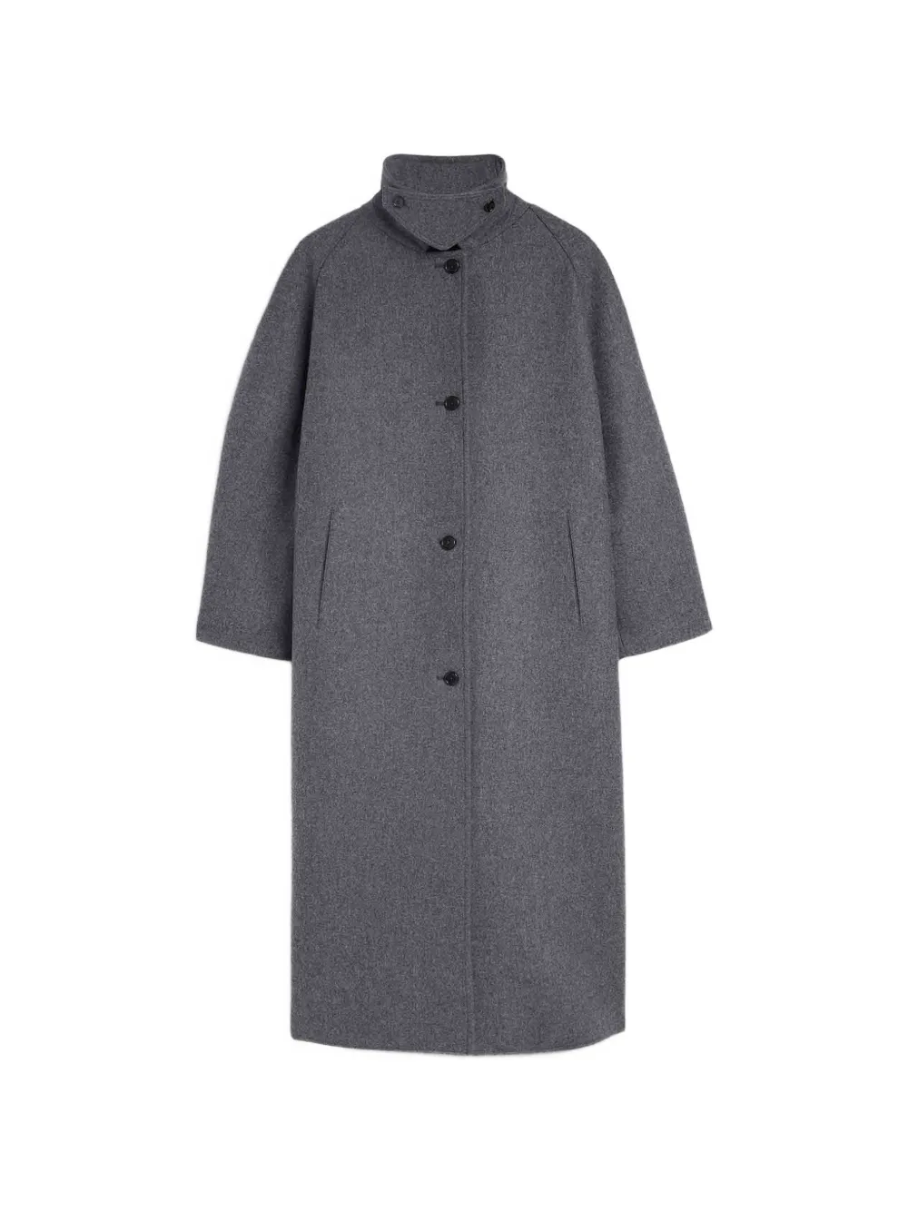 Jil Sander double wool coat - Grigio