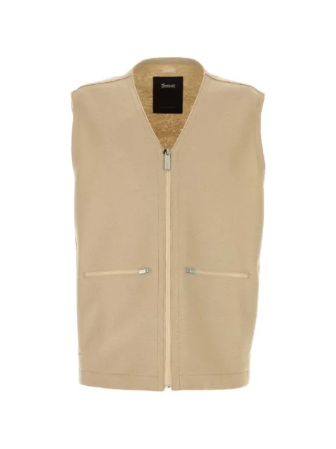 Herno Laminar zip-up gilet