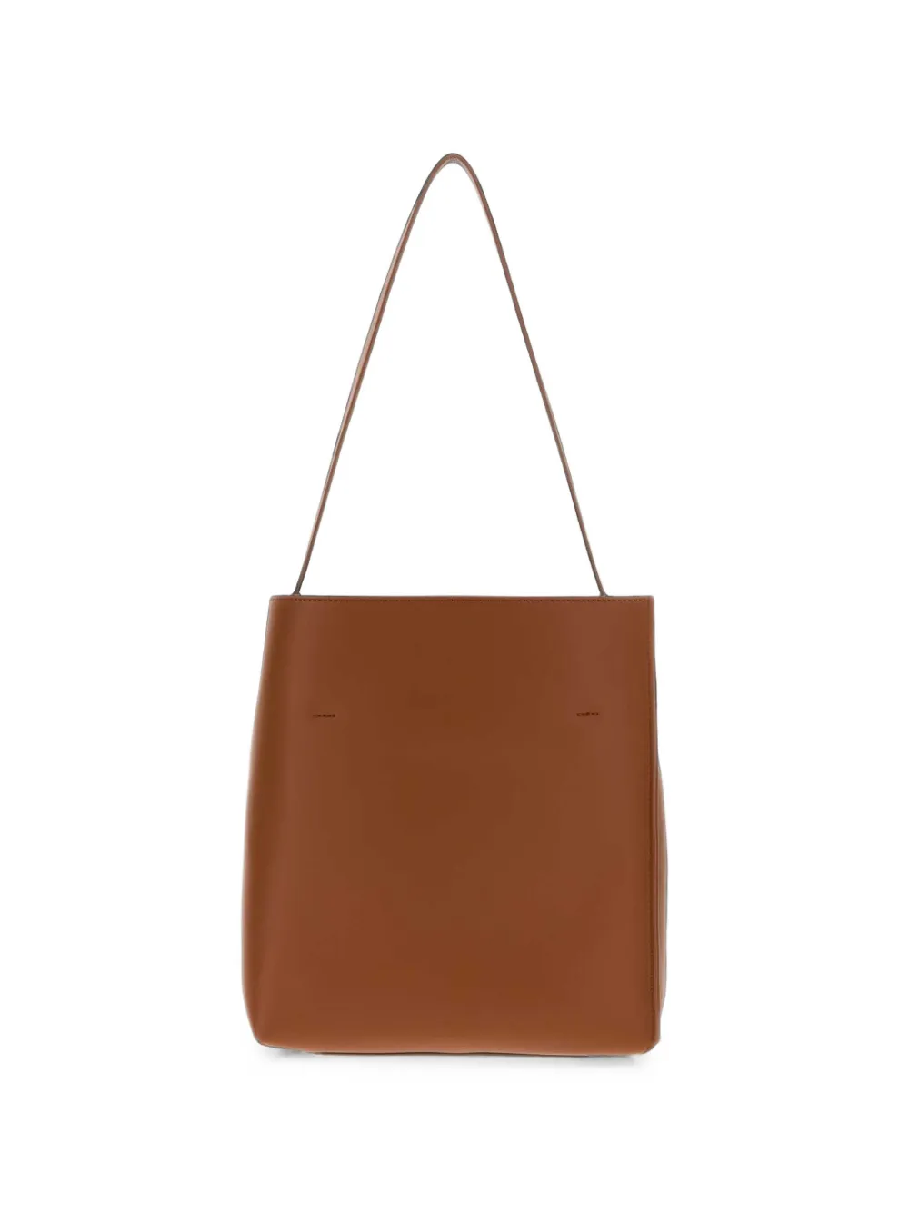 Marni Shopper met geborduurd logo Bruin