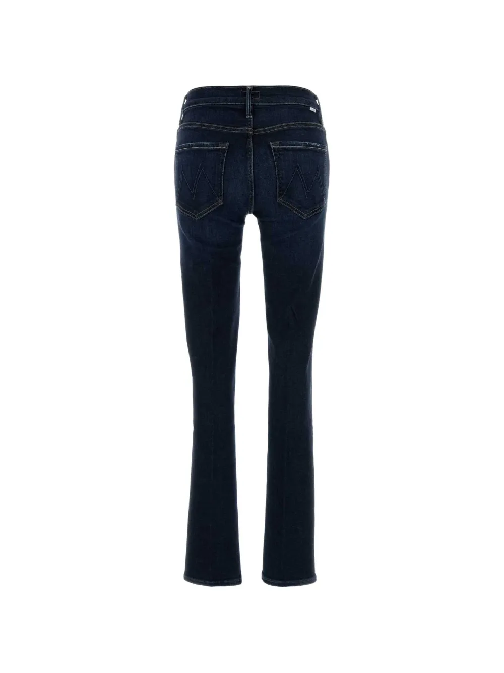 MOTHER Raschel Skimp mid-waist jeans Blauw